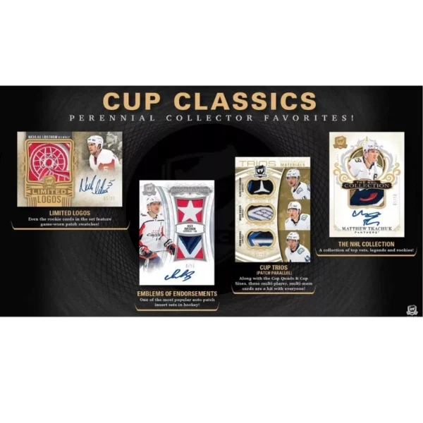 2022-23 m. "Upper Deck The CUP" ledo ritulio mėgėjiškų daiktų dėžutė