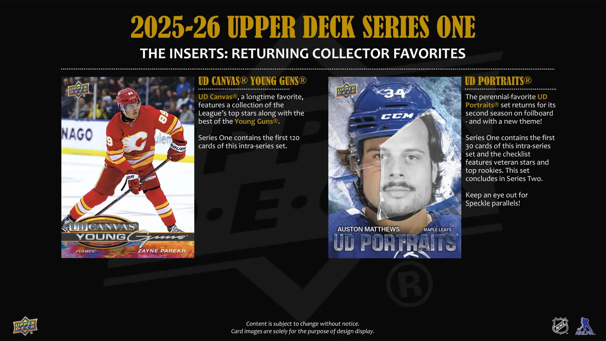 2025-26 Upper Deck Series 1 Hockey Hobby Box - Kanika