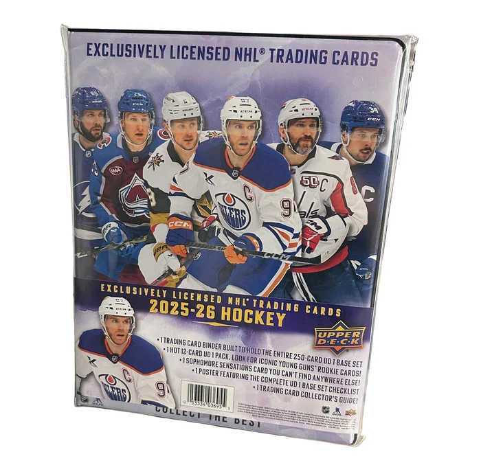 2025 26 upper deck series 1 starter binder