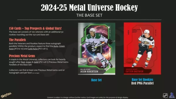 24 25 Skybox Metal HOBBY 6
