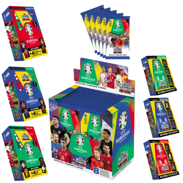 MATCH ATTAX EURO 2024 Players Cards Master COMBO