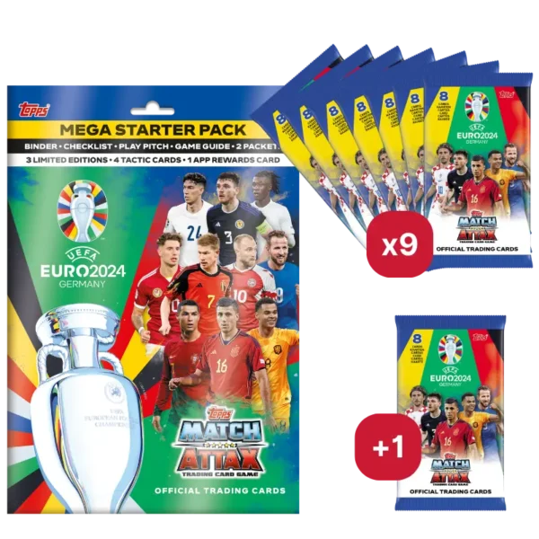 MATCH ATTAX EURO 2024 Players Cards Start COMBO