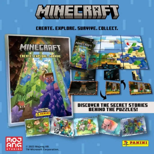 Коллекционные карточки Minecraft