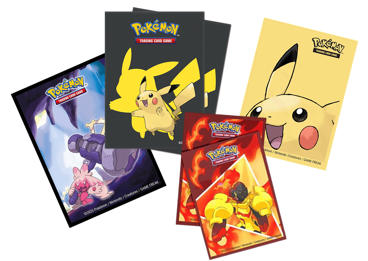 Pokémon kartīšu aizsargapvalki 65ct DECK PROTECTOR®.