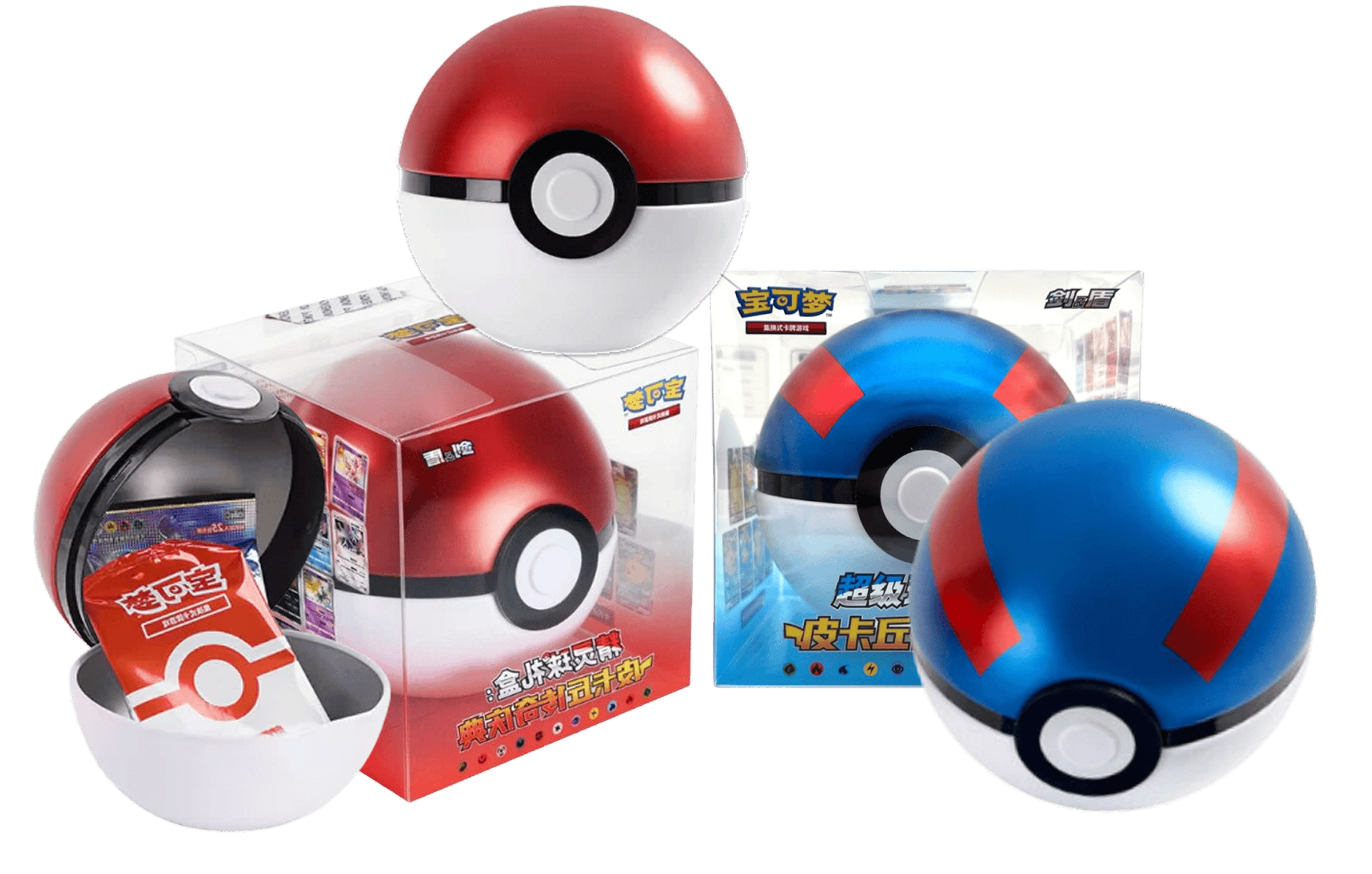 Pokémon Poké Ball rotaļlieta ar gaismas efektu, ideāla bērnu spēlēm un kolekcionēšanai.
