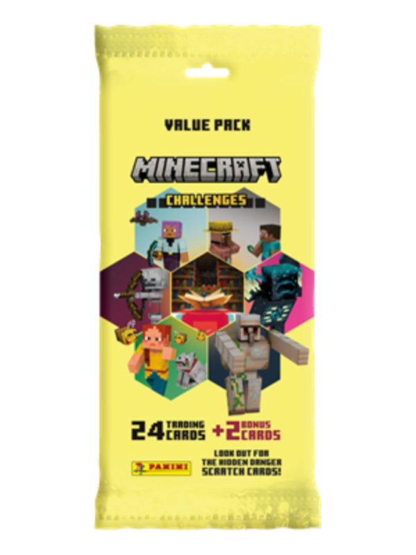 panini minecraft trading card series 4 fatpack