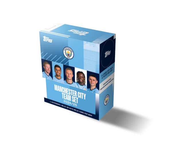 topps manchester city komandų rinkinys