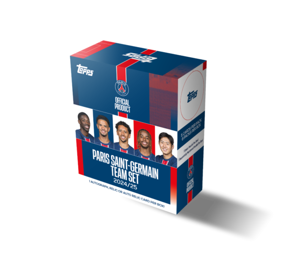 topps paris saint german komandų rinkinys