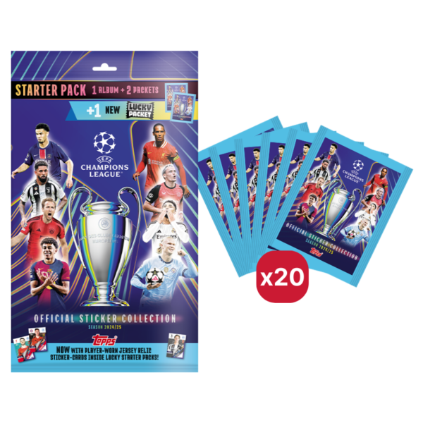 Наклейки Лиги чемпионов УЕФА 24/25